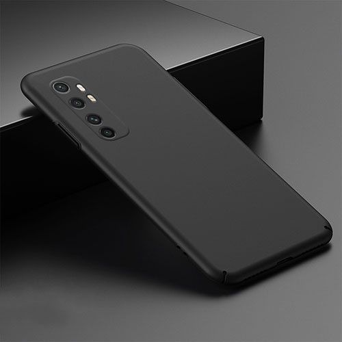 Hard Rigid Plastic Matte Finish Case Back Cover M01 for Xiaomi Mi Note 10 Lite Black