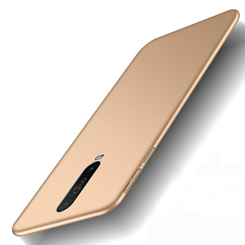 Hard Rigid Plastic Matte Finish Case Back Cover M01 for Xiaomi Poco X2 Gold