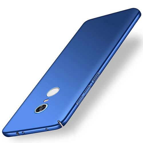 Hard Rigid Plastic Matte Finish Case Back Cover M01 for Xiaomi Redmi 5 Plus Blue