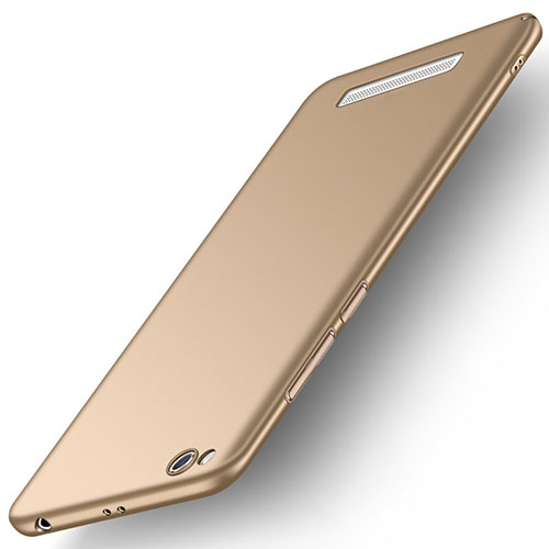 Hard Rigid Plastic Matte Finish Case Back Cover M01 for Xiaomi Redmi 5A Gold