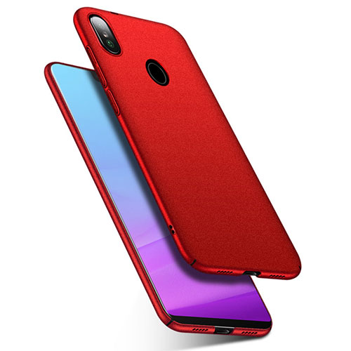 Hard Rigid Plastic Matte Finish Case Back Cover M01 for Xiaomi Redmi 6 Pro Red