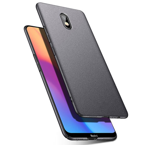 Hard Rigid Plastic Matte Finish Case Back Cover M01 for Xiaomi Redmi 8A Gray