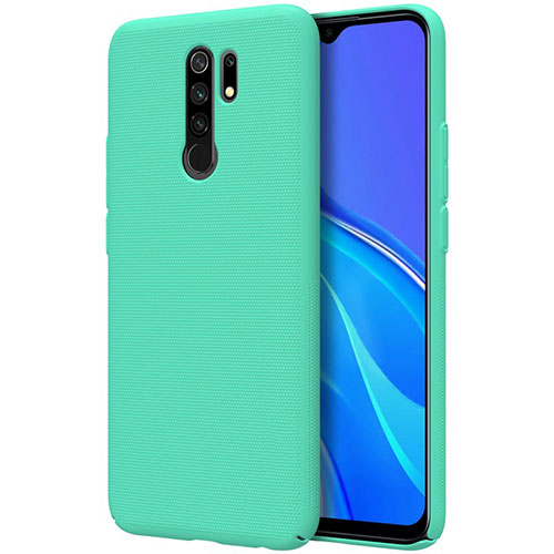 Hard Rigid Plastic Matte Finish Case Back Cover M01 for Xiaomi Redmi 9 Green