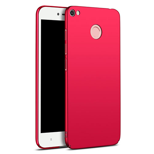 Hard Rigid Plastic Matte Finish Case Back Cover M01 for Xiaomi Redmi Note 5A High Edition Red