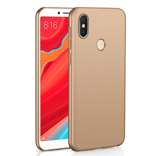 Hard Rigid Plastic Matte Finish Case Back Cover M01 for Xiaomi Redmi S2 Gold