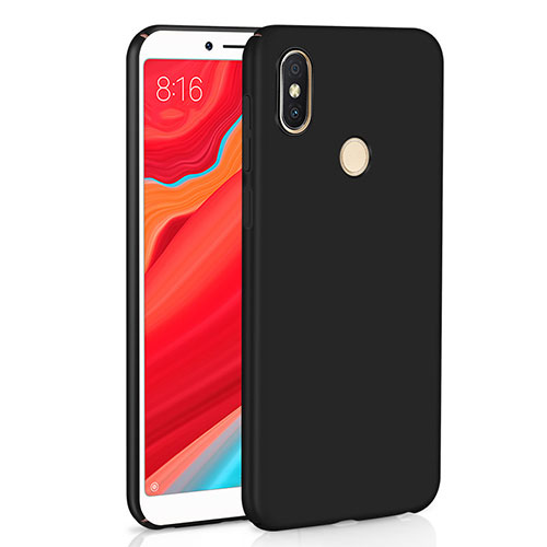 Hard Rigid Plastic Matte Finish Case Back Cover M01 for Xiaomi Redmi Y2 Black