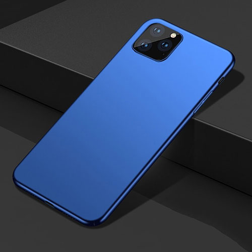 Hard Rigid Plastic Matte Finish Case Back Cover M02 for Apple iPhone 11 Pro Blue