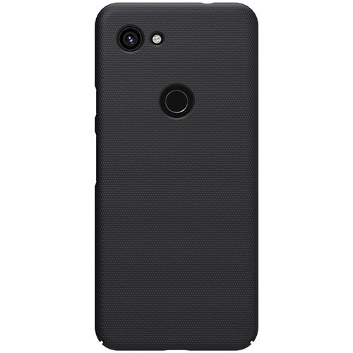 Hard Rigid Plastic Matte Finish Case Back Cover M02 for Google Pixel 3a XL Black