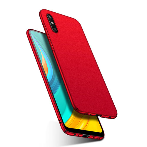 Hard Rigid Plastic Matte Finish Case Back Cover M02 for Huawei Enjoy 10e Red