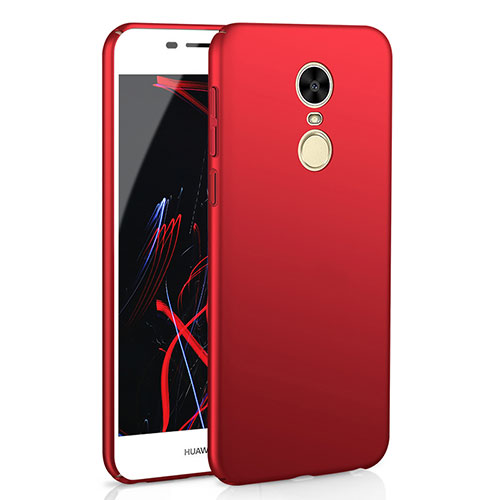 Hard Rigid Plastic Matte Finish Case Back Cover M02 for Huawei Enjoy 6 Red