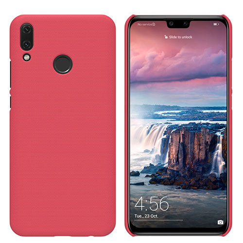 Hard Rigid Plastic Matte Finish Case Back Cover M02 for Huawei Enjoy 9 Plus Red