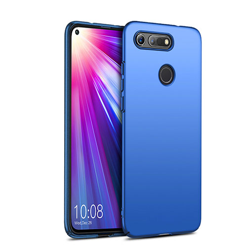 Hard Rigid Plastic Matte Finish Case Back Cover M02 for Huawei Honor V20 Blue