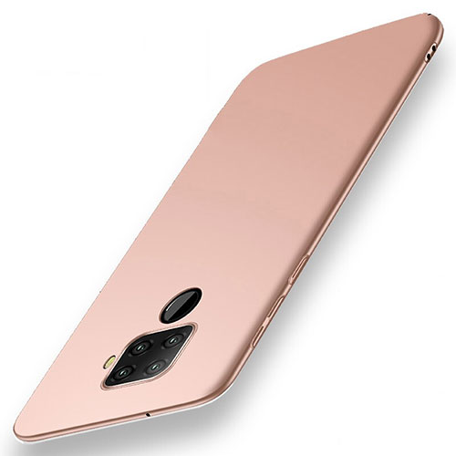 Hard Rigid Plastic Matte Finish Case Back Cover M02 for Huawei Nova 5z Rose Gold