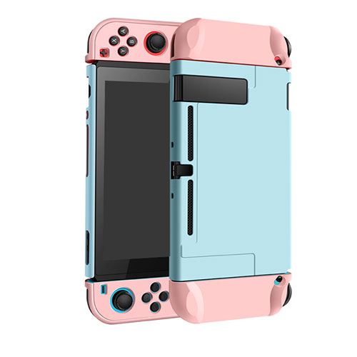 Hard Rigid Plastic Matte Finish Case Back Cover M02 for Nintendo Switch Sky Blue