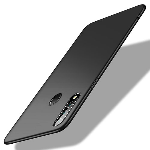 Hard Rigid Plastic Matte Finish Case Back Cover M02 for Oppo A8 Black