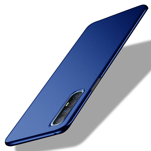 Hard Rigid Plastic Matte Finish Case Back Cover M02 for Oppo Reno3 Pro Blue