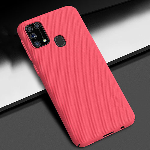 Hard Rigid Plastic Matte Finish Case Back Cover M02 for Samsung Galaxy M31 Prime Edition Red