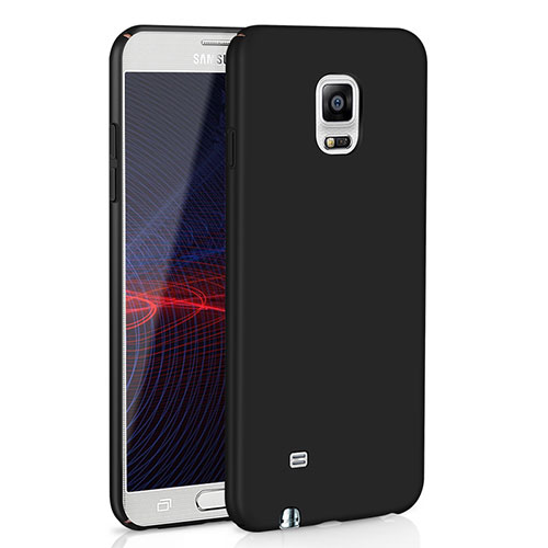 Hard Rigid Plastic Matte Finish Case Back Cover M02 for Samsung Galaxy Note 4 Duos N9100 Dual SIM Black