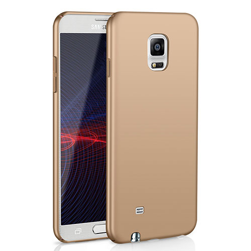 Hard Rigid Plastic Matte Finish Case Back Cover M02 for Samsung Galaxy Note 4 SM-N910F Gold