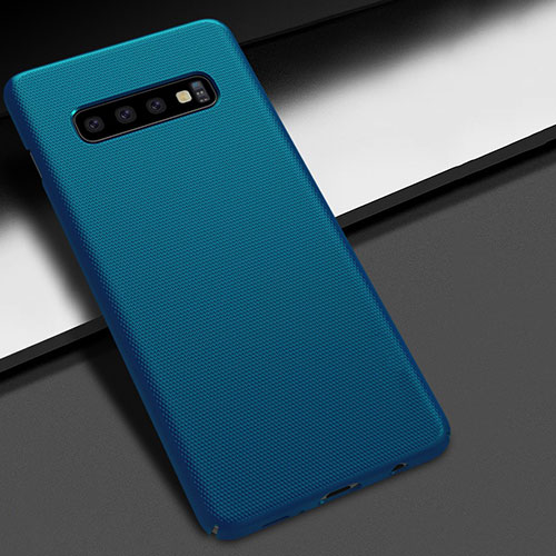 Hard Rigid Plastic Matte Finish Case Back Cover M02 for Samsung Galaxy S10 5G Blue