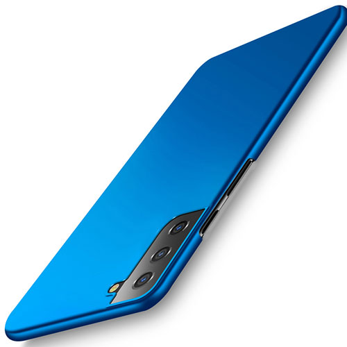 Hard Rigid Plastic Matte Finish Case Back Cover M02 for Samsung Galaxy S21 5G Blue