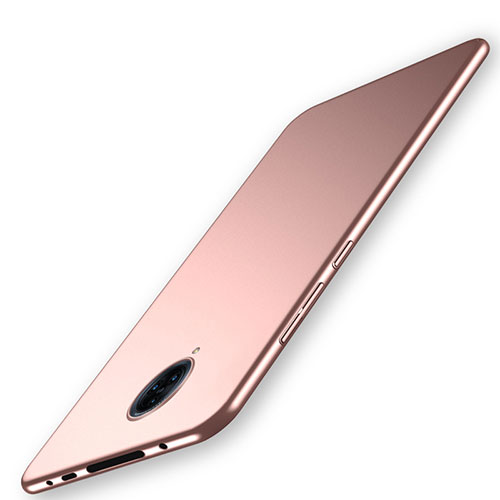 Hard Rigid Plastic Matte Finish Case Back Cover M02 for Vivo Nex 3 5G Rose Gold