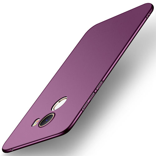 Hard Rigid Plastic Matte Finish Case Back Cover M02 for Xiaomi Mi Mix Evo Purple