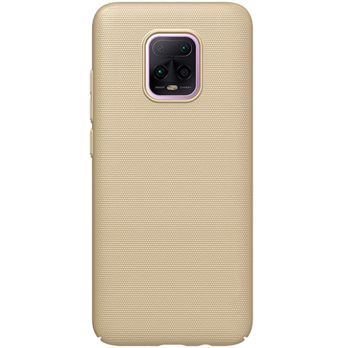 Hard Rigid Plastic Matte Finish Case Back Cover M02 for Xiaomi Redmi 10X Pro 5G Gold