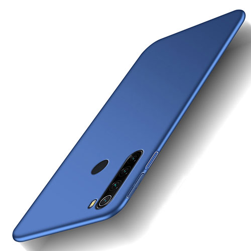 Hard Rigid Plastic Matte Finish Case Back Cover M02 for Xiaomi Redmi Note 8T Blue