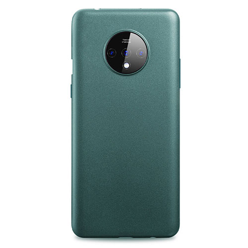 Hard Rigid Plastic Matte Finish Case Back Cover M03 for OnePlus 7T Green