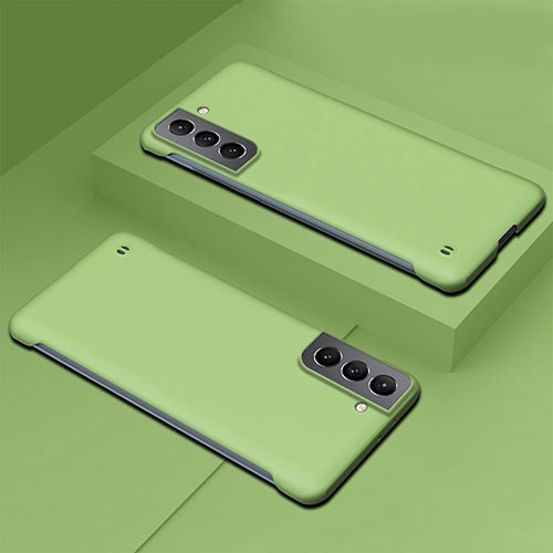 Hard Rigid Plastic Matte Finish Case Back Cover M03 for Samsung Galaxy S21 5G Matcha Green