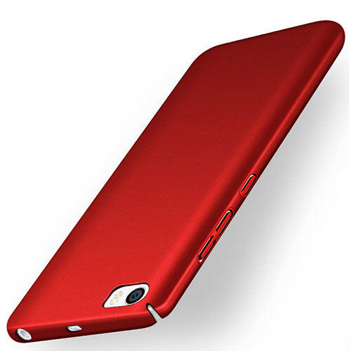 Hard Rigid Plastic Matte Finish Case Back Cover M03 for Xiaomi Mi 5 Red