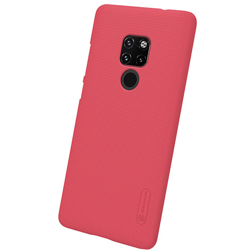 Hard Rigid Plastic Matte Finish Case Back Cover M04 for Huawei Mate 20 Red