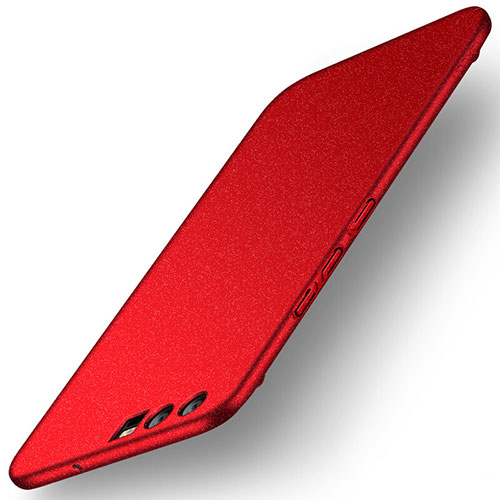 Hard Rigid Plastic Matte Finish Case Back Cover M04 for Huawei P10 Plus Red