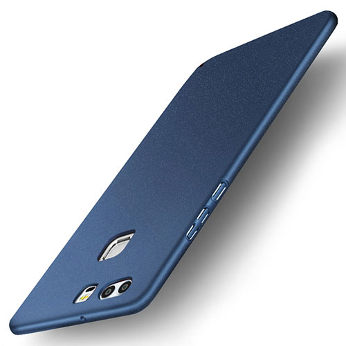 Hard Rigid Plastic Matte Finish Case Back Cover M04 for Huawei P9 Blue