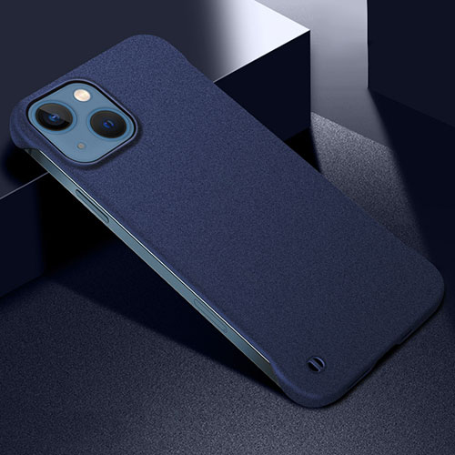 Hard Rigid Plastic Matte Finish Case Back Cover M05 for Apple iPhone 15 Blue