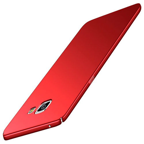 Hard Rigid Plastic Matte Finish Case Back Cover M05 for Samsung Galaxy A9 (2016) A9000 Red