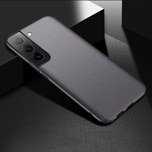 Hard Rigid Plastic Matte Finish Case Back Cover M06 for Samsung Galaxy S21 5G Gray