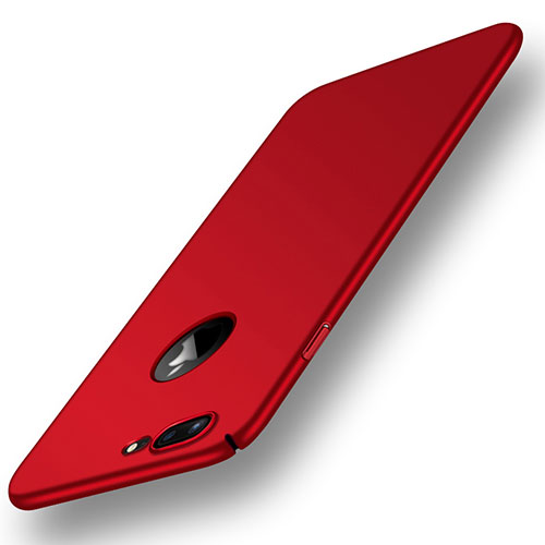 Hard Rigid Plastic Matte Finish Case Back Cover M18 for Apple iPhone 7 Plus Red