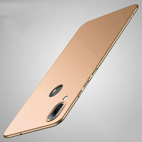 Hard Rigid Plastic Matte Finish Case Back Cover P01 for Huawei Honor 8X Gold