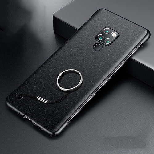 Hard Rigid Plastic Matte Finish Case Back Cover P01 for Huawei Mate 20 X 5G Black