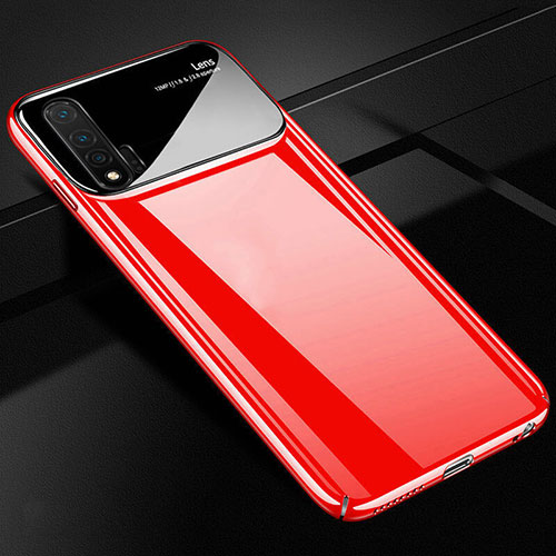 Hard Rigid Plastic Matte Finish Case Back Cover P01 for Huawei Nova 6 Red