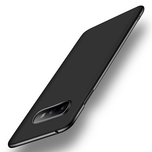 Hard Rigid Plastic Matte Finish Case Back Cover P01 for Samsung Galaxy S10e Black