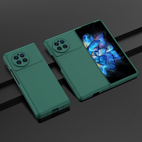 Hard Rigid Plastic Matte Finish Case Back Cover P01 for Vivo X Fold Plus Green