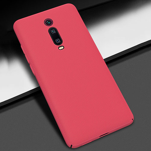 Hard Rigid Plastic Matte Finish Case Back Cover P01 for Xiaomi Mi 9T Pro Red