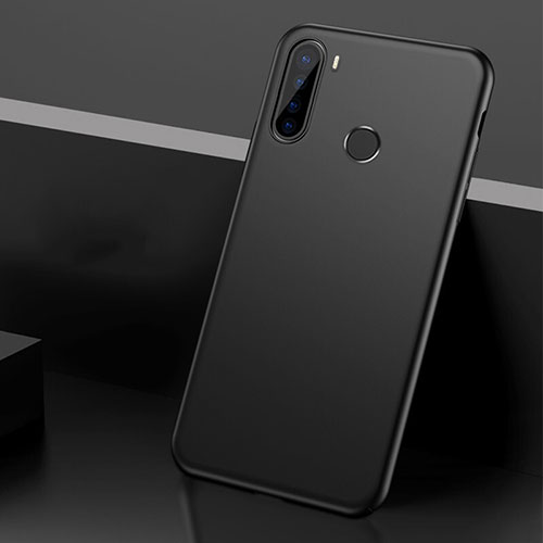 Hard Rigid Plastic Matte Finish Case Back Cover P01 for Xiaomi Redmi Note 8T Black