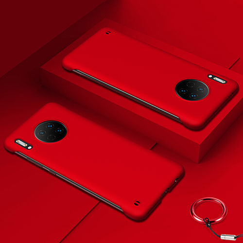 Hard Rigid Plastic Matte Finish Case Back Cover P02 for Huawei Mate 30 5G Red