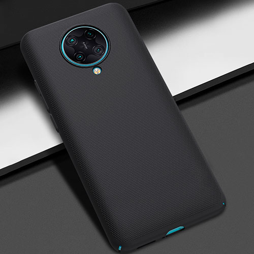 Hard Rigid Plastic Matte Finish Case Back Cover P02 for Xiaomi Poco F2 Pro Black