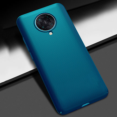 Hard Rigid Plastic Matte Finish Case Back Cover P02 for Xiaomi Redmi K30 Pro Zoom Blue