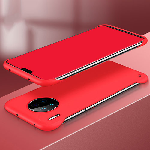 Hard Rigid Plastic Matte Finish Case Back Cover P03 for Huawei Mate 30 5G Red